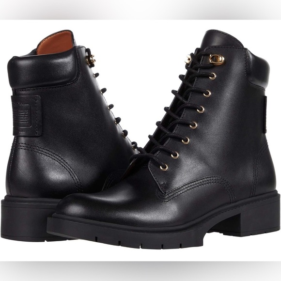 Coach Shoes - Coach Lorimer Leather Bootie